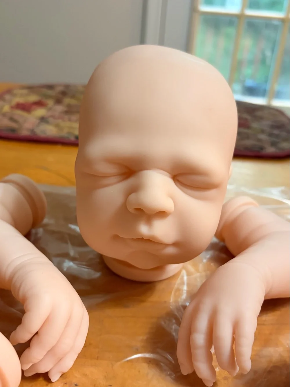 Unpainted Vinyl Reborn Doll Kit - Soft Flesh Tone DAISY